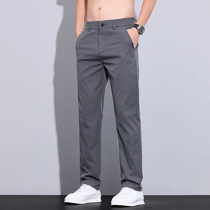 Men's Casual Pants Ice Silk