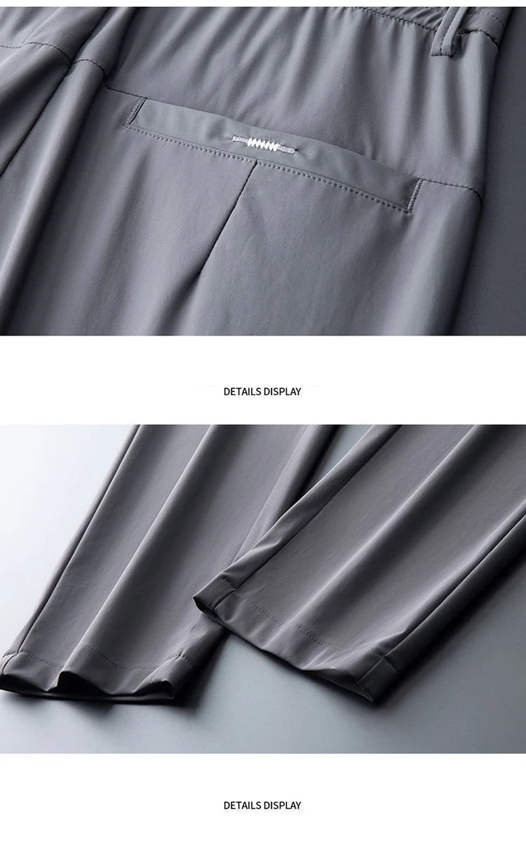 Ultra-thin Elastic Men's Casual Trousers