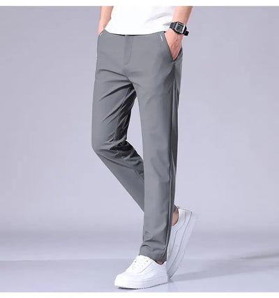 Ultra-thin Elastic Men's Casual Trousers