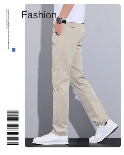 Men's Casual Pants Ice Silk