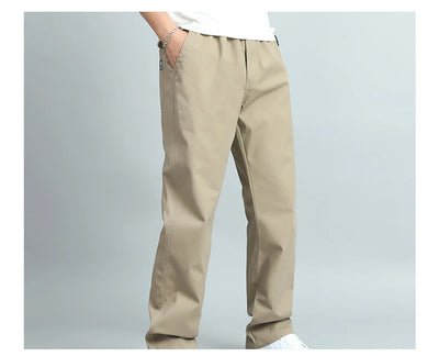 Men's Casual Cotton Trousers