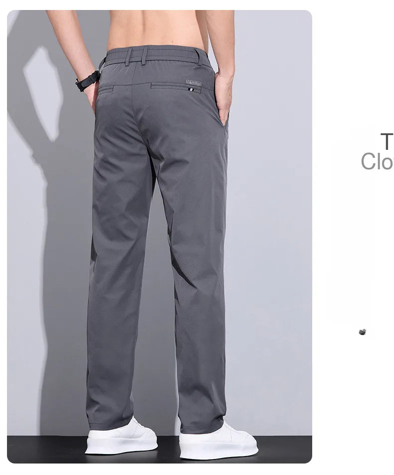 Men's Casual Pants Ice Silk