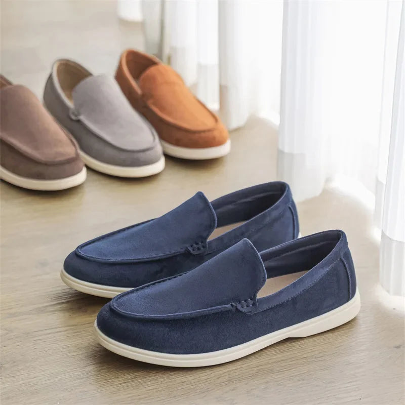 Elegant Suede Moccasins
