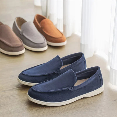 Elegant Suede Moccasins
