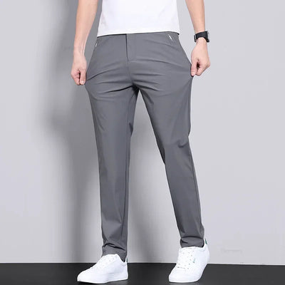 Ultra-thin Elastic Men's Casual Trousers