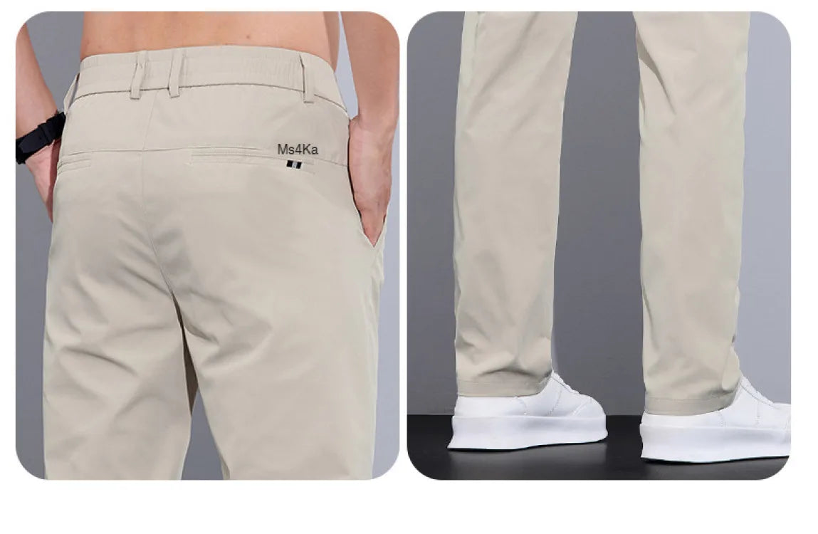 Men's Casual Pants Ice Silk