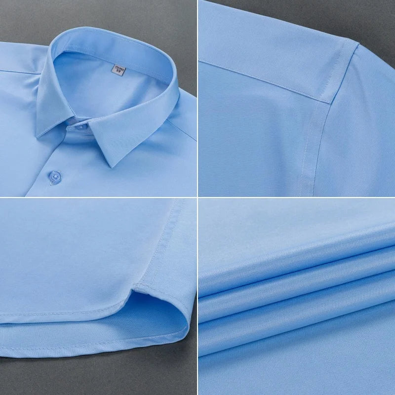 Stretch Anti-Wrinkle Dress Shirt