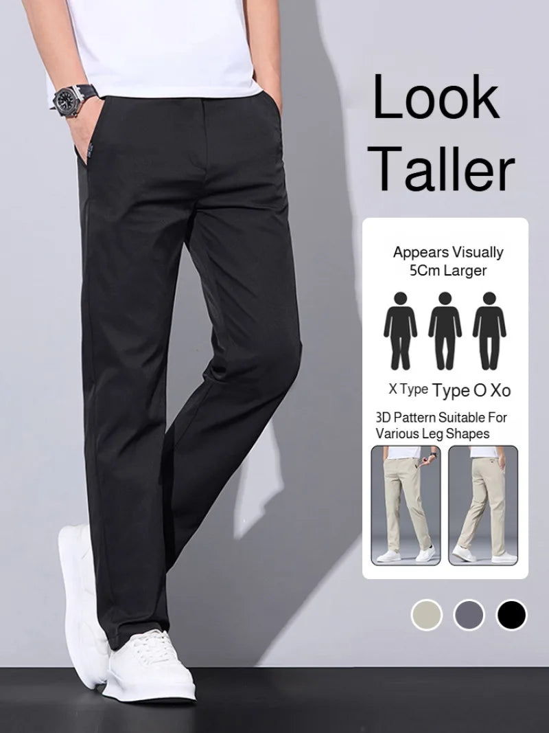 Men's Casual Pants Ice Silk