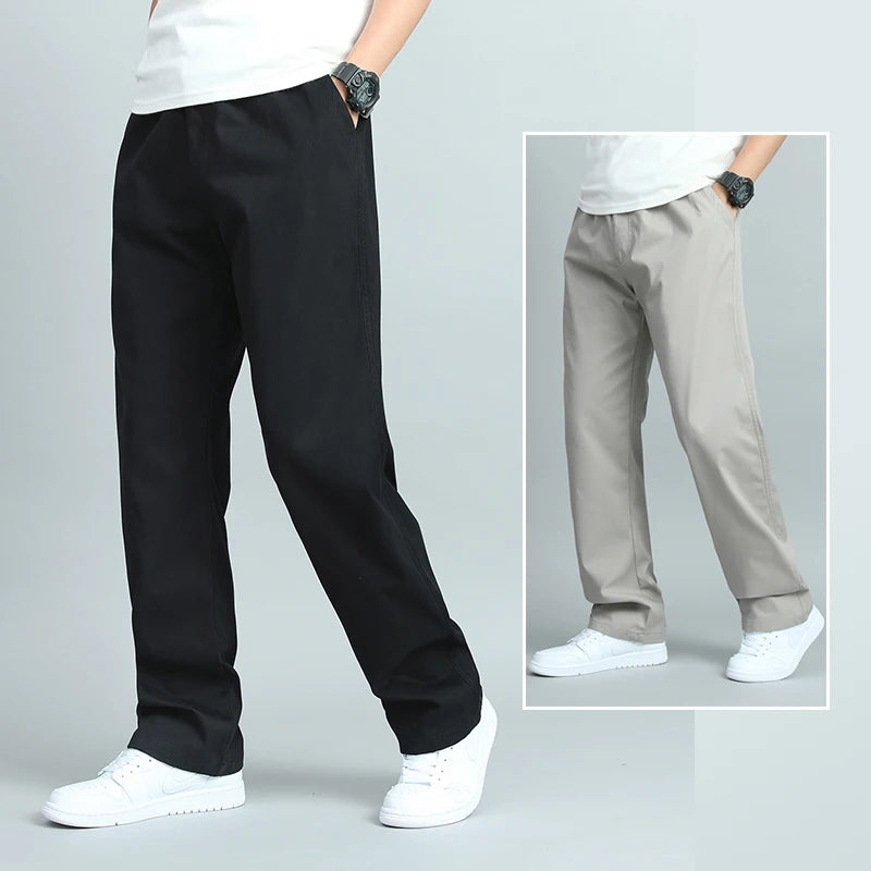 Men's Casual Cotton Trousers