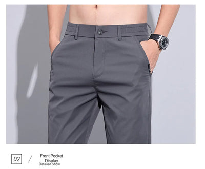 Men's Casual Pants Ice Silk