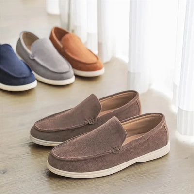 Elegant Suede Moccasins