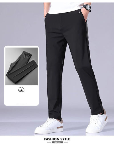 Ultra-thin Elastic Men's Casual Trousers