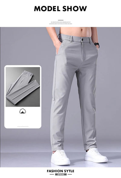 Ultra-thin Elastic Men's Casual Trousers