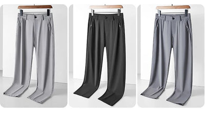 Ultra-thin Elastic Men's Casual Trousers