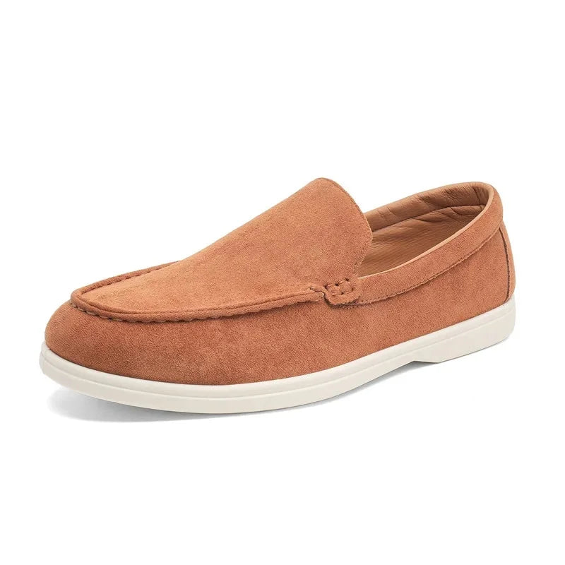 Elegant Suede Moccasins