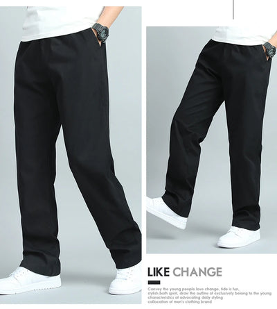 Men's Casual Cotton Trousers