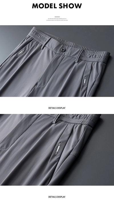 Ultra-thin Elastic Men's Casual Trousers
