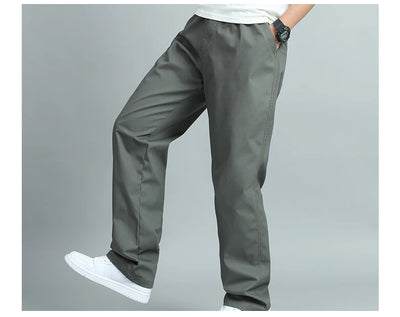 Men's Casual Cotton Trousers