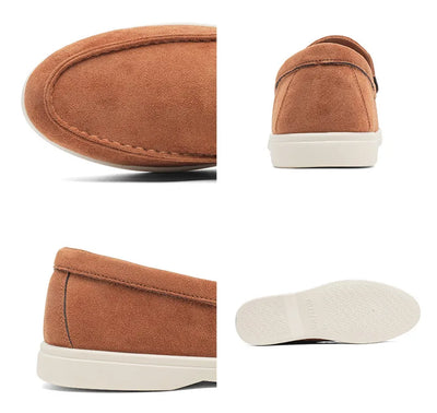 Elegant Suede Moccasins