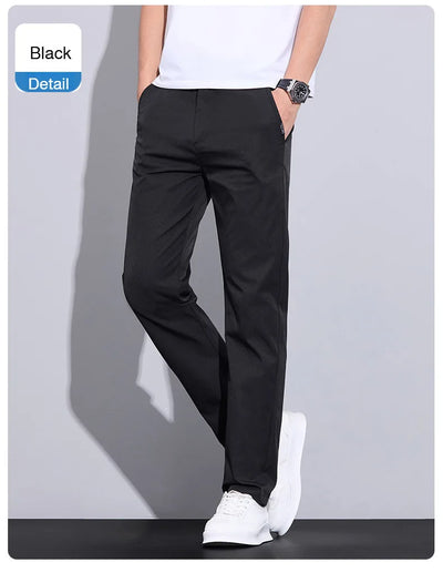 Men's Casual Pants Ice Silk