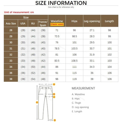 Ultra-thin Elastic Men's Casual Trousers