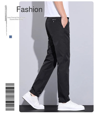 Men's Casual Pants Ice Silk