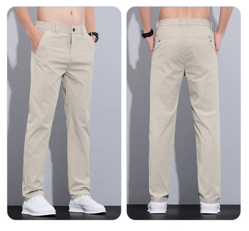 Men's Casual Pants Ice Silk
