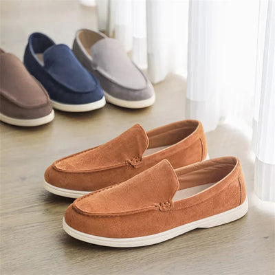 Elegant Suede Moccasins