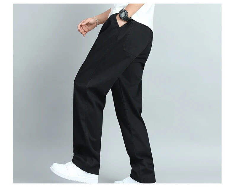 Men's Casual Cotton Trousers