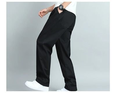 Men's Casual Cotton Trousers