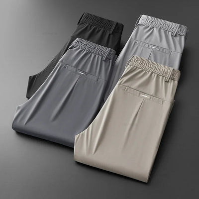 Ultra-thin Elastic Men's Casual Trousers