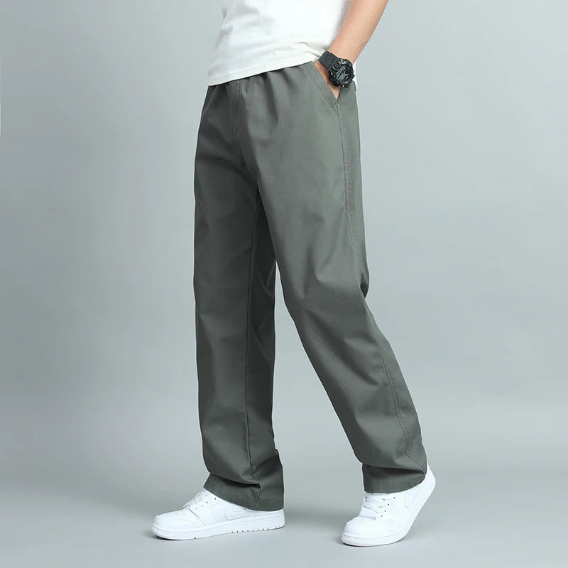 Men's Casual Cotton Trousers