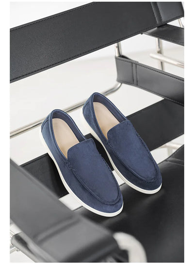 Elegant Suede Moccasins