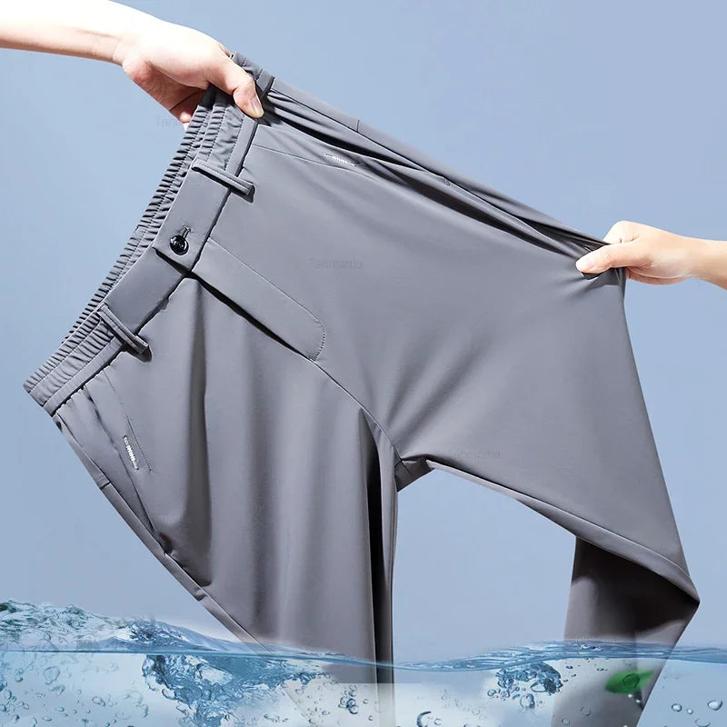 Ultra-thin Elastic Men's Casual Trousers